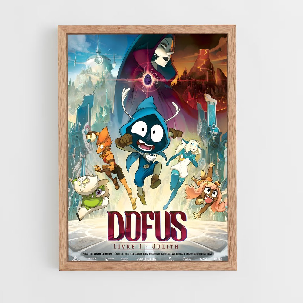 Poster Dofus Julith – affiche Dofus & Wakfu (vue 4)