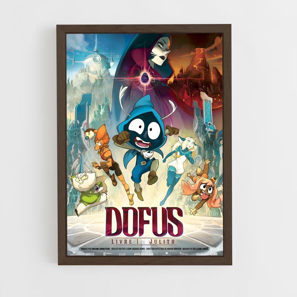 Poster Dofus Julith – affiche Dofus & Wakfu (vue 5)