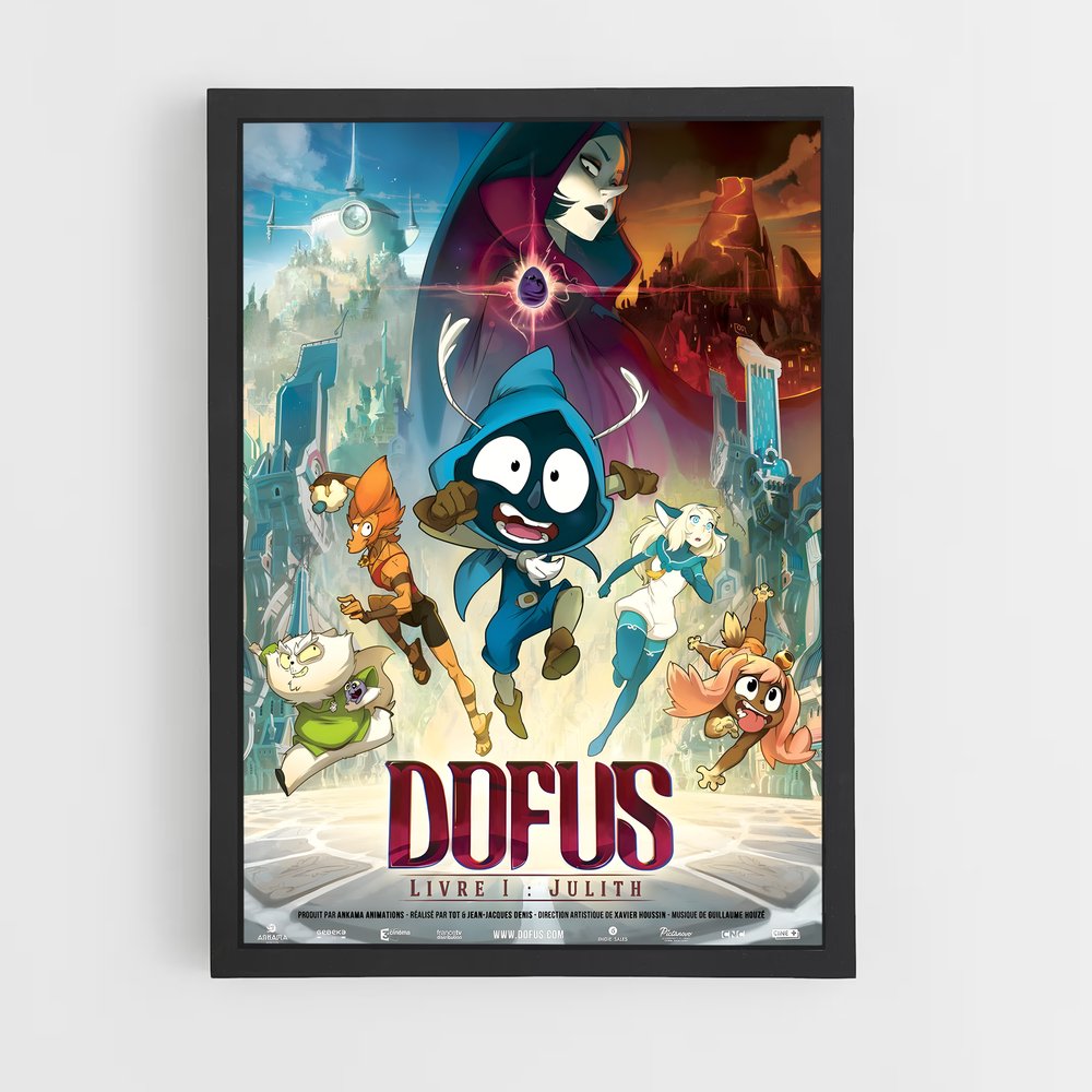 Poster Dofus Julith – affiche Dofus & Wakfu (vue 2)