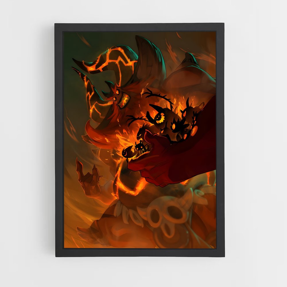 Poster Dofus Enfer – affiche Dofus & Wakfu (vue 2)
