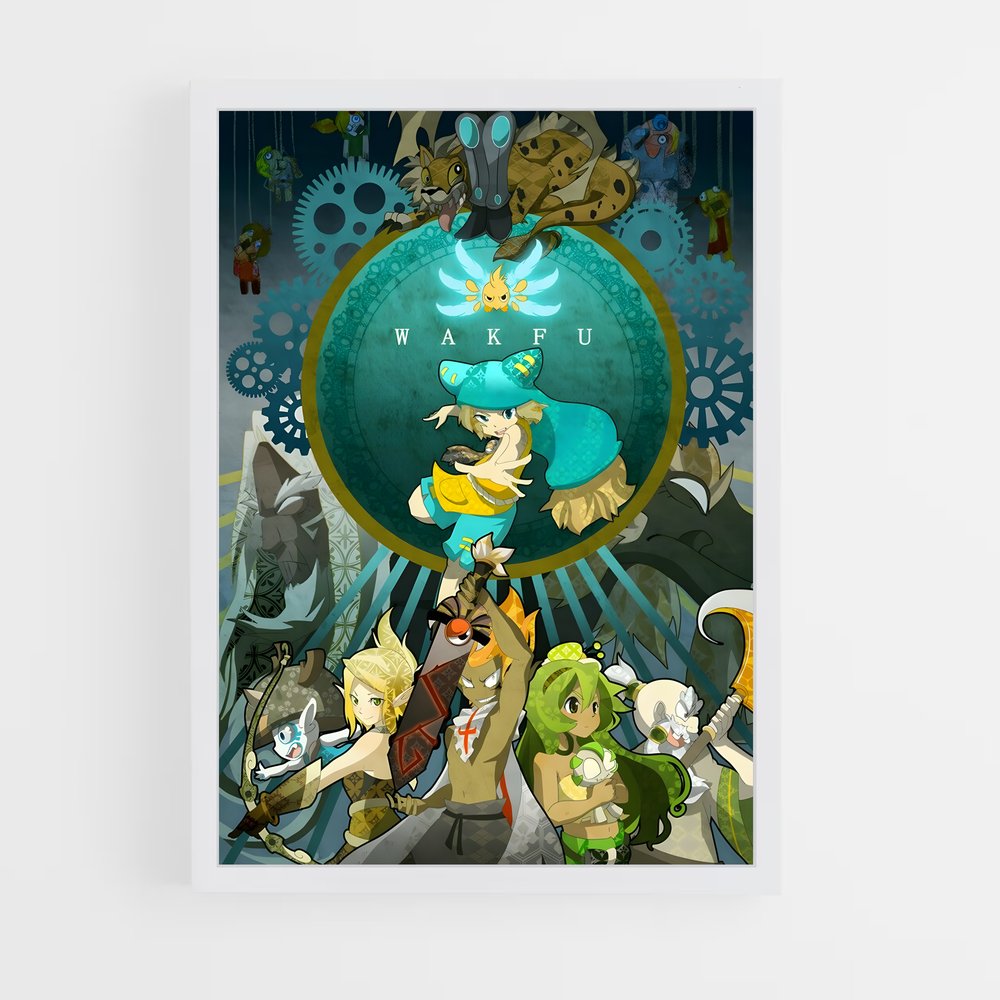 Poster Yugo Wakfu – affiche Dofus & Wakfu (vue 3)