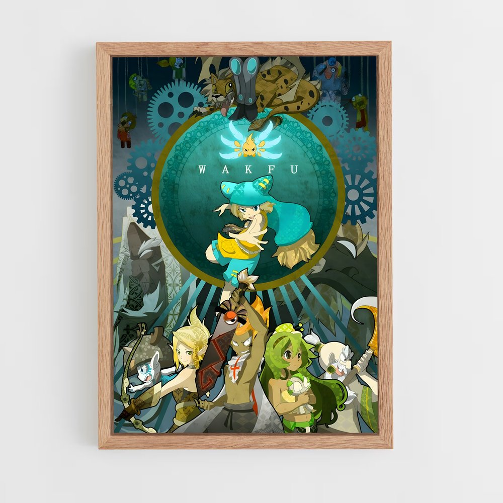 Poster Yugo Wakfu – affiche Dofus & Wakfu (vue 4)