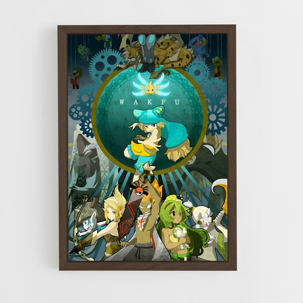 Poster Yugo Wakfu – affiche Dofus & Wakfu (vue 5)