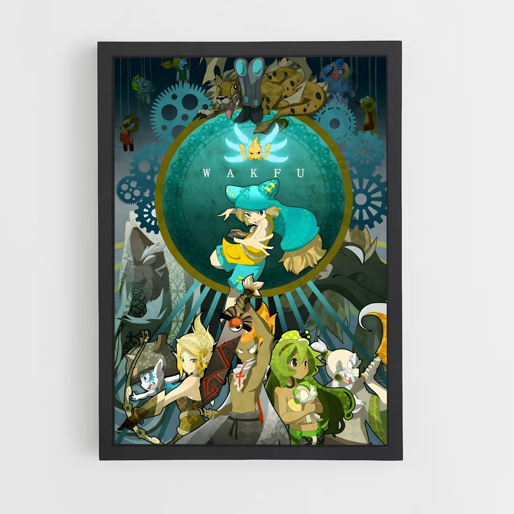 Poster Yugo Wakfu – affiche Dofus & Wakfu (vue 2)
