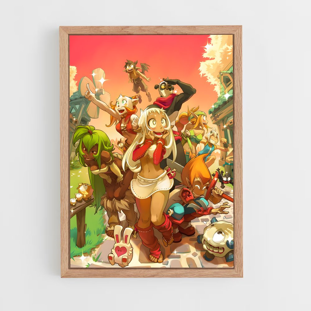 Poster Dofus Couleurs – affiche Dofus & Wakfu (vue 4)