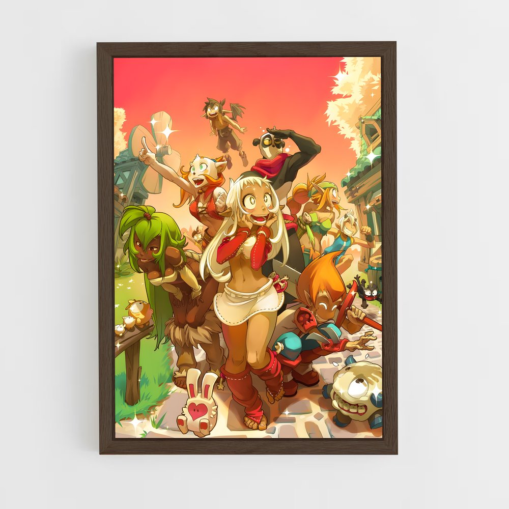 Poster Dofus Couleurs – affiche Dofus & Wakfu (vue 5)