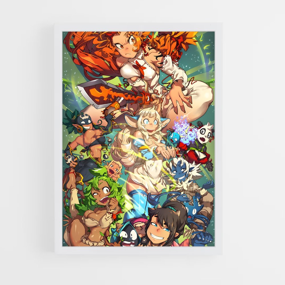 Poster Dofus Fanart – affiche Dofus & Wakfu (vue 3)