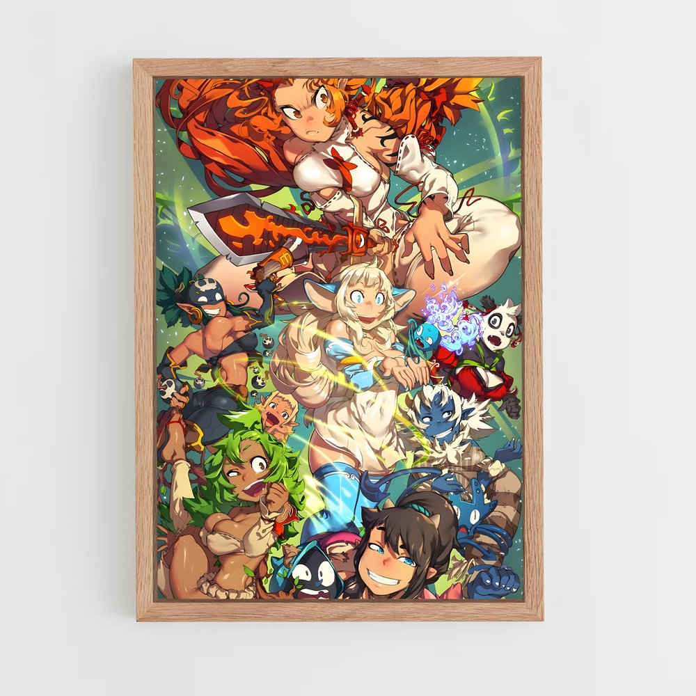 Poster Dofus Fanart – affiche Dofus & Wakfu (vue 4)