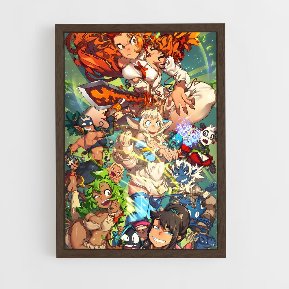 Poster Dofus Fanart – affiche Dofus & Wakfu (vue 5)