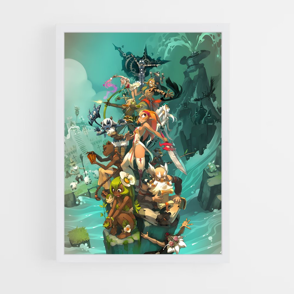 Affiche Wakfu – affiche Dofus & Wakfu (vue 3)