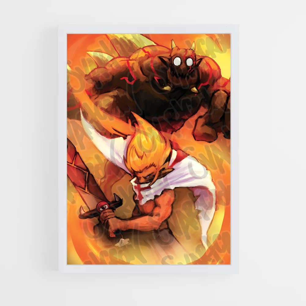 Poster Tristepin Fanart – affiche Dofus & Wakfu (vue 3)