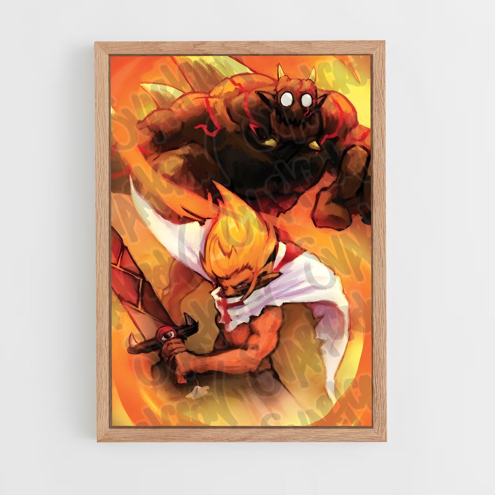 Poster Tristepin Fanart – affiche Dofus & Wakfu (vue 4)