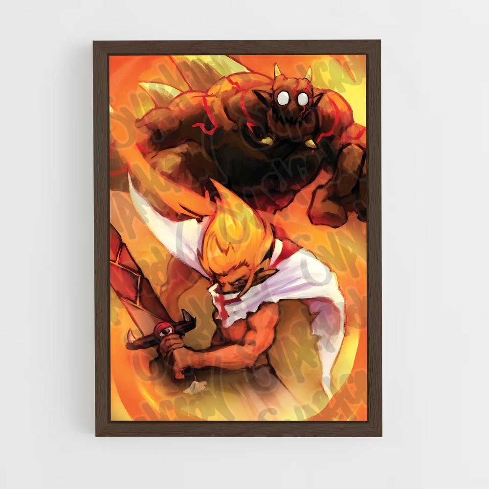 Poster Tristepin Fanart – affiche Dofus & Wakfu (vue 5)