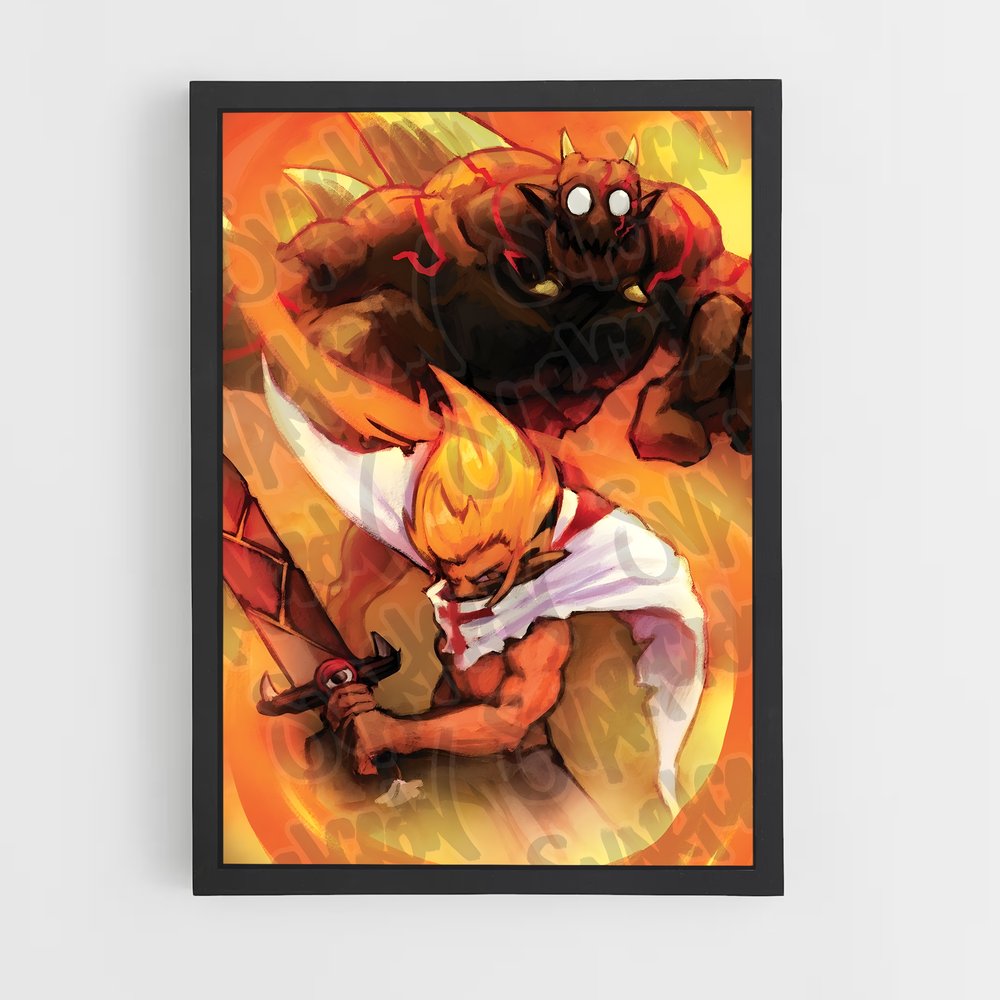 Poster Tristepin Fanart – affiche Dofus & Wakfu (vue 2)