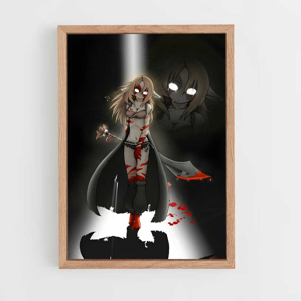 Poster Evangelyne – affiche Dofus & Wakfu (vue 4)