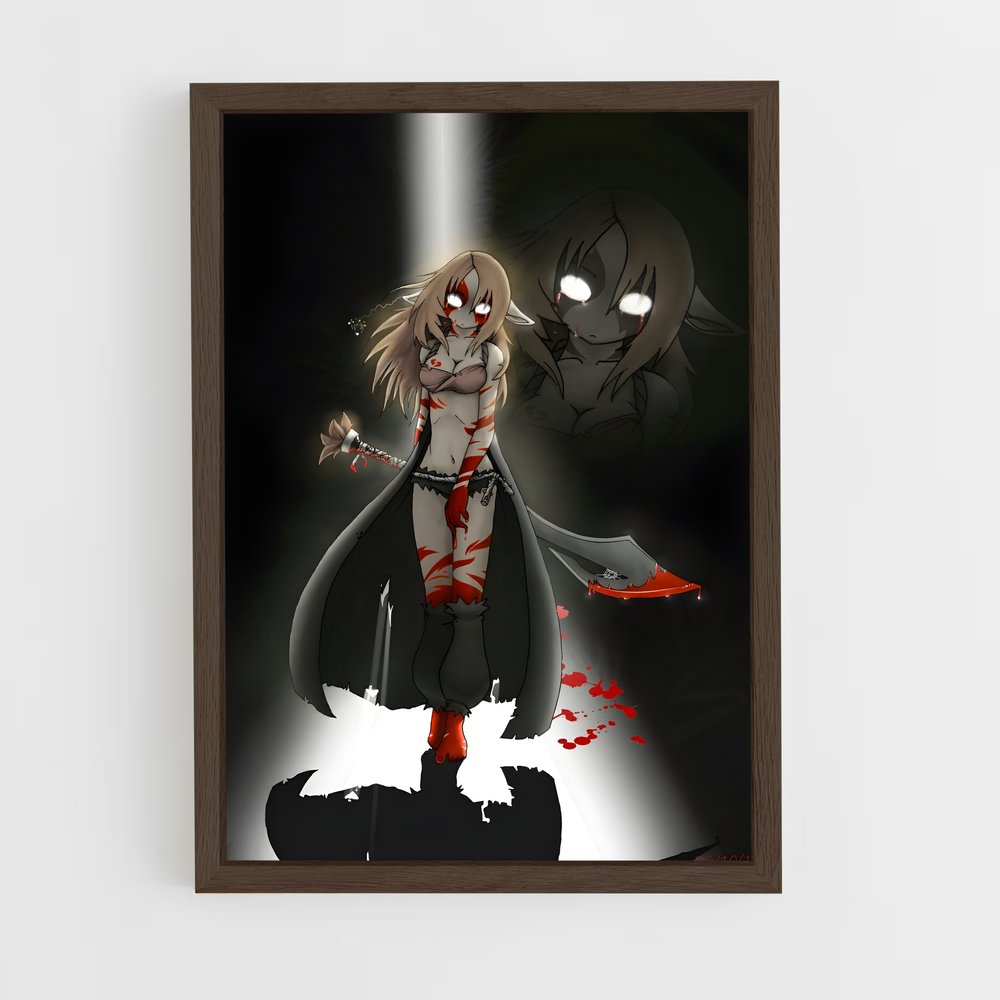 Poster Evangelyne – affiche Dofus & Wakfu (vue 5)