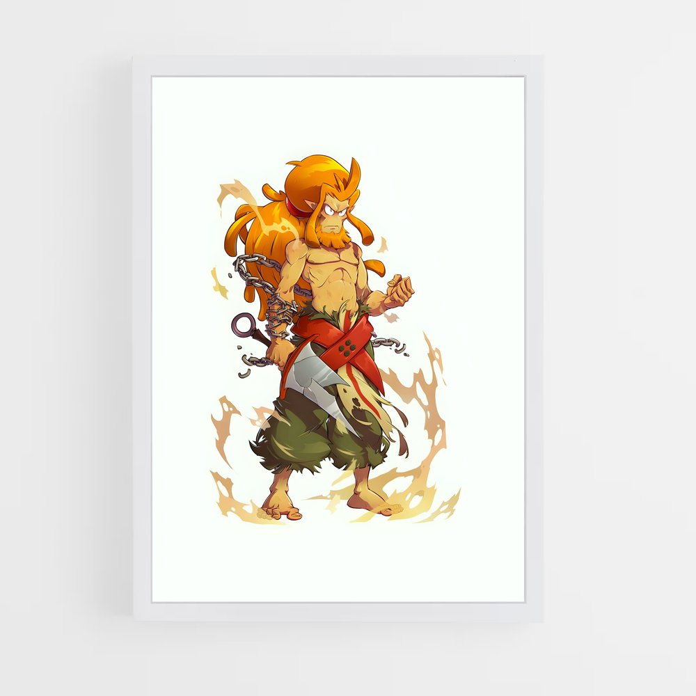 Poster Goultard – affiche Dofus & Wakfu (vue 3)