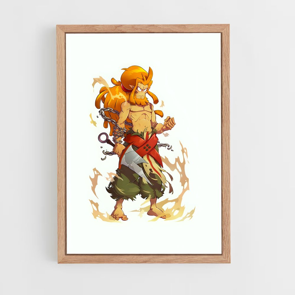 Poster Goultard – affiche Dofus & Wakfu (vue 4)