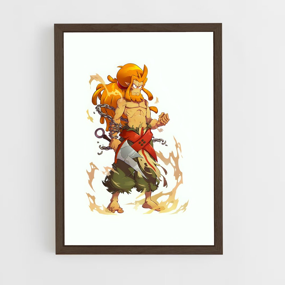Poster Goultard – affiche Dofus & Wakfu (vue 5)