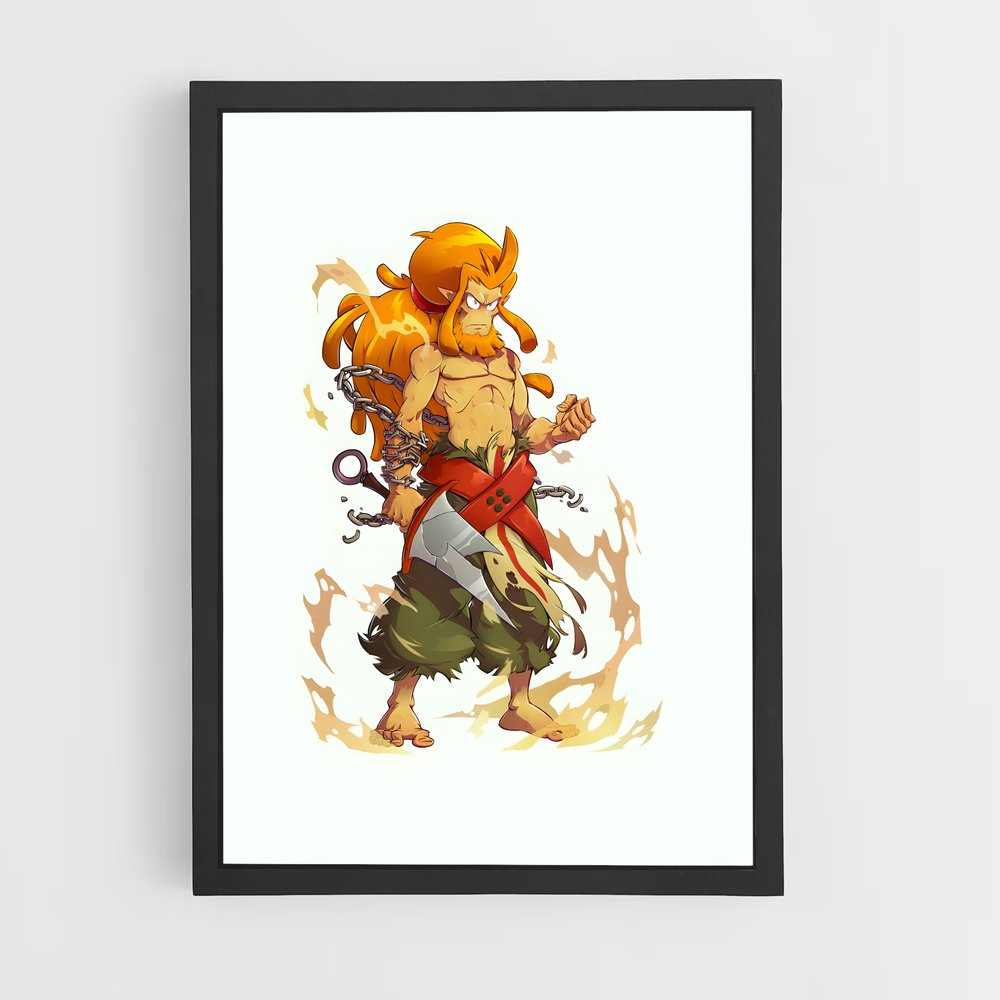 Poster Goultard – affiche Dofus & Wakfu (vue 2)