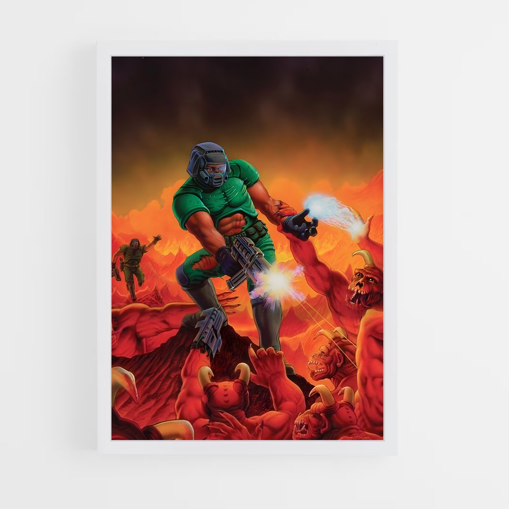 Poster Doom Retro (vue 3)