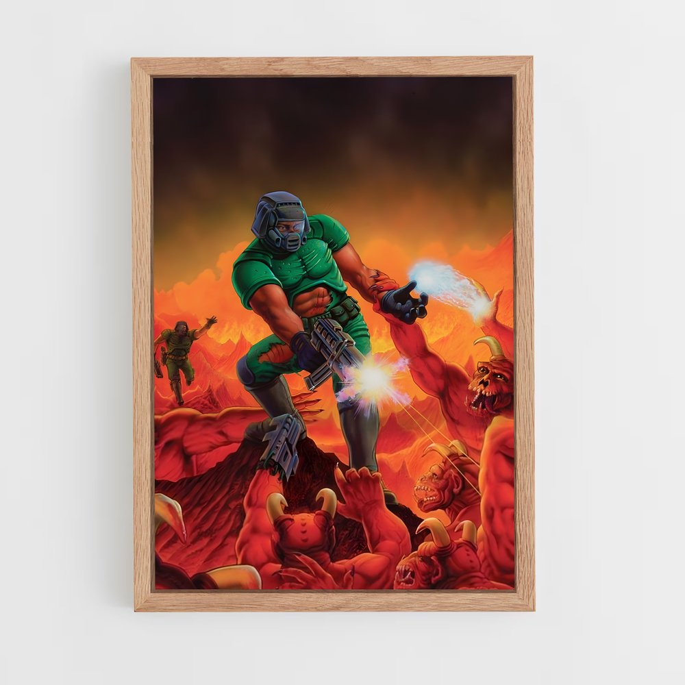 Poster Doom Retro (vue 4)