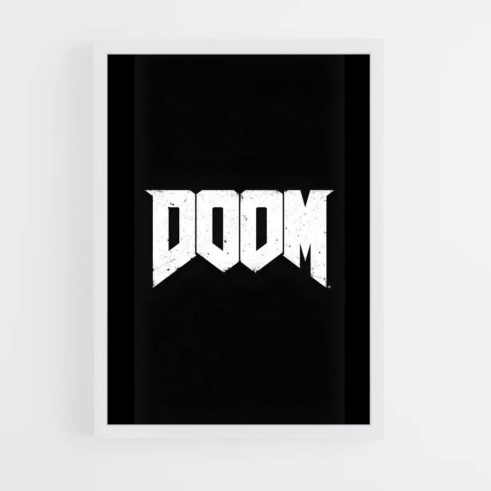 Poster Doom Logo (vue 3)