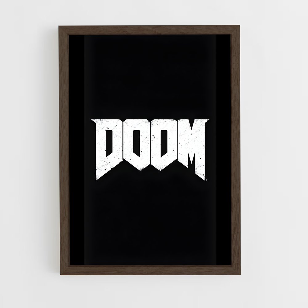 Poster Doom Logo (vue 5)