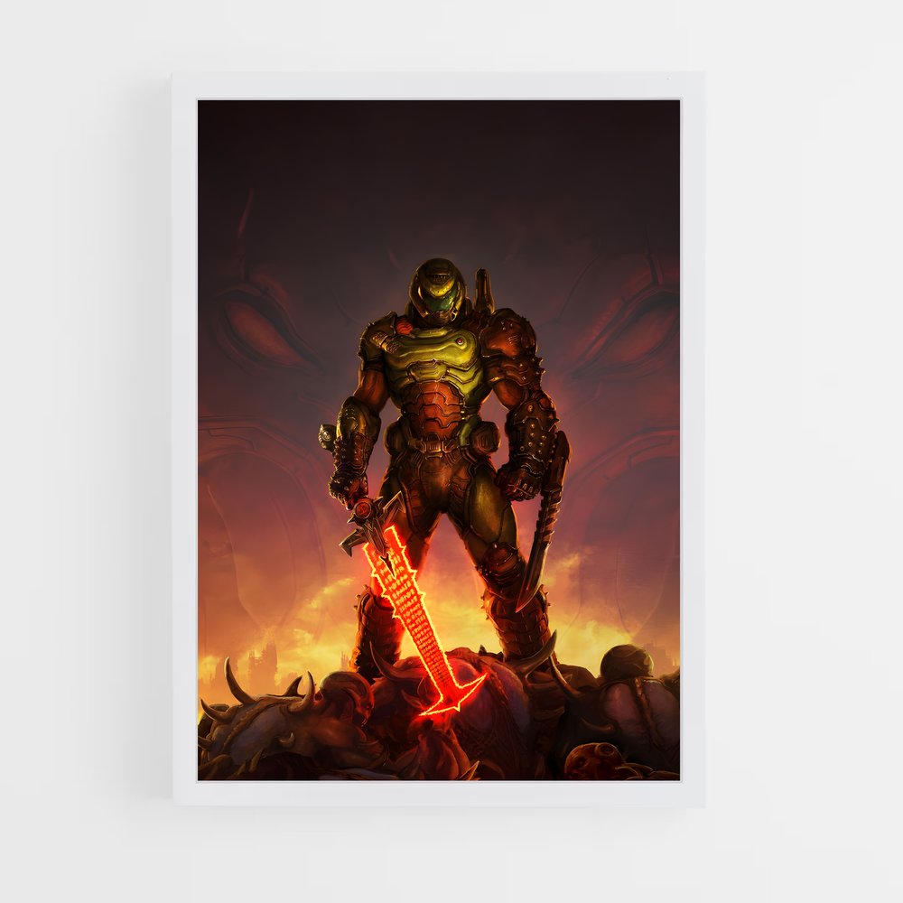 Poster Doom Épée (vue 3)
