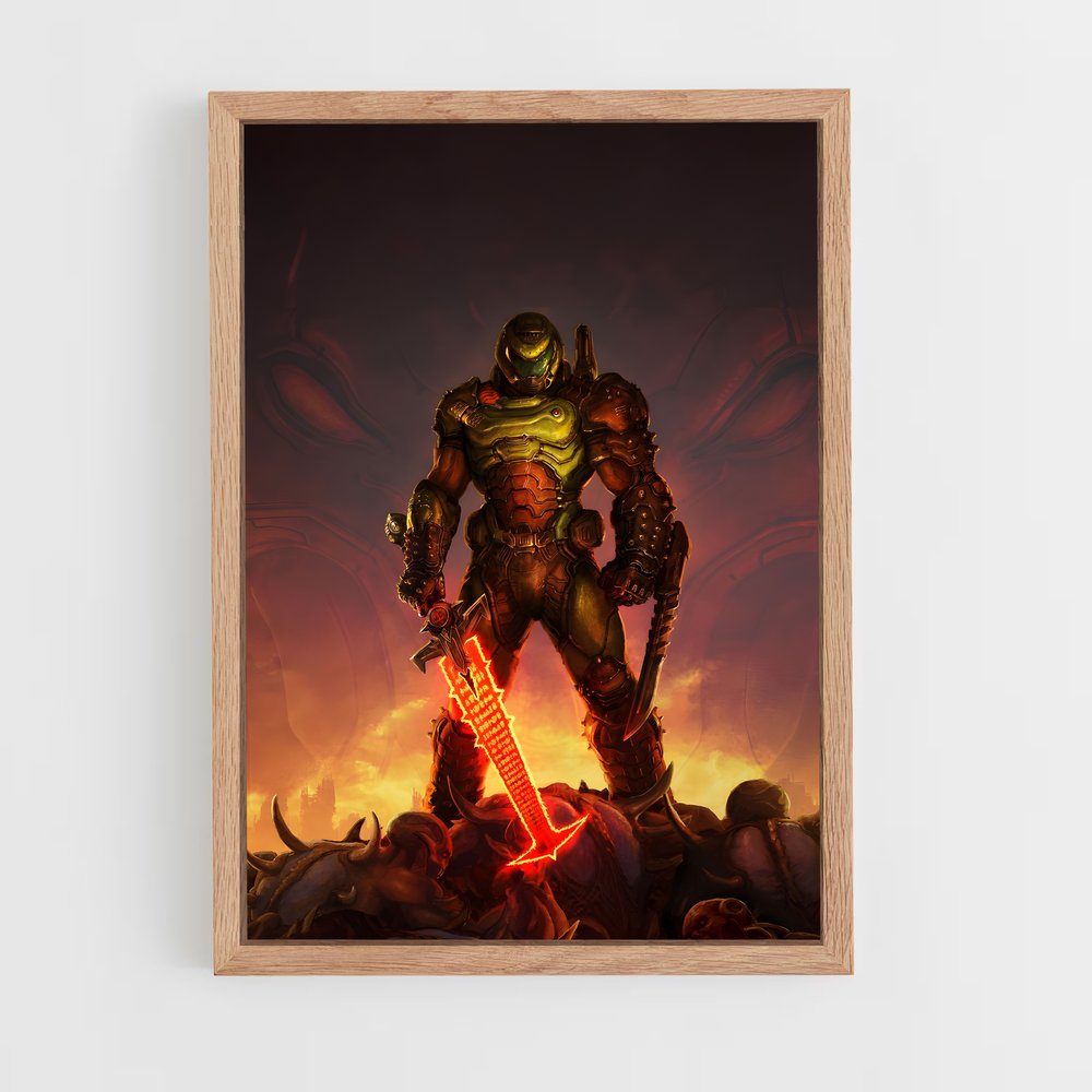 Poster Doom Épée (vue 4)