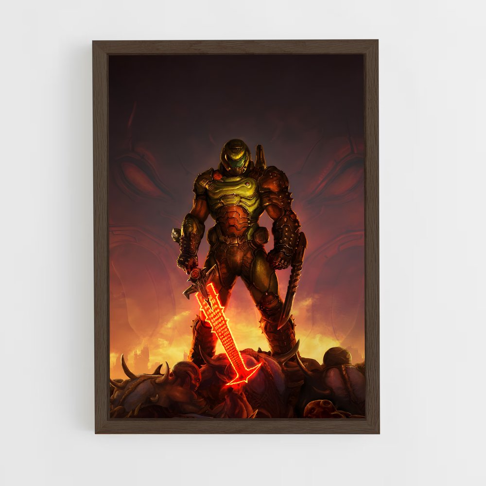 Poster Doom Épée (vue 5)