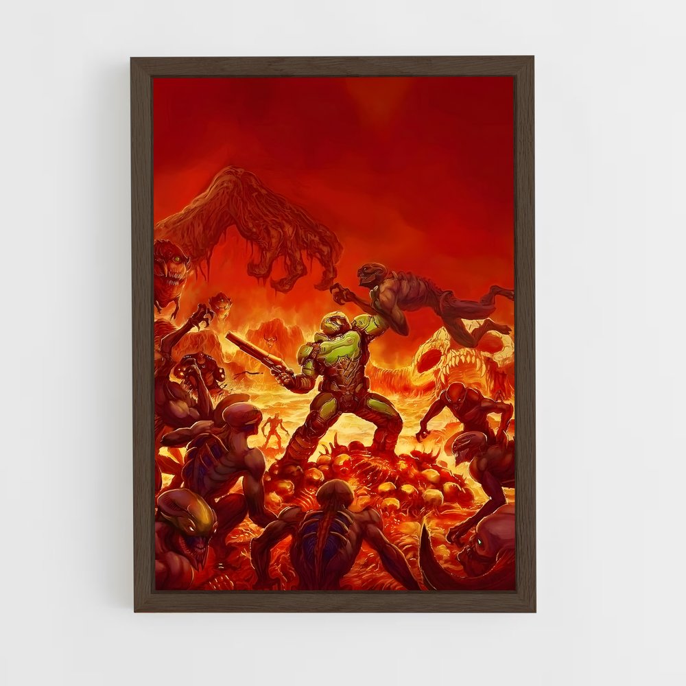 Poster Doom Combat (vue 5)