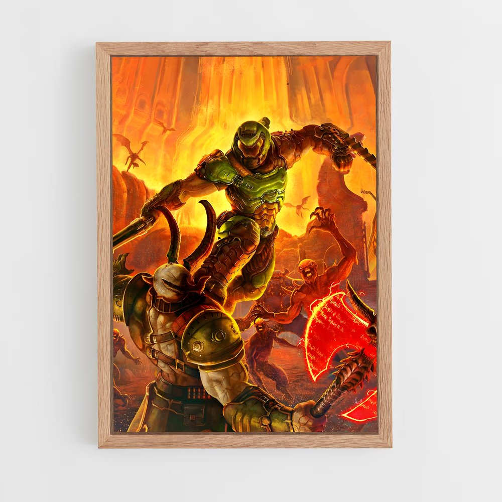 Poster Doomguy (vue 4)