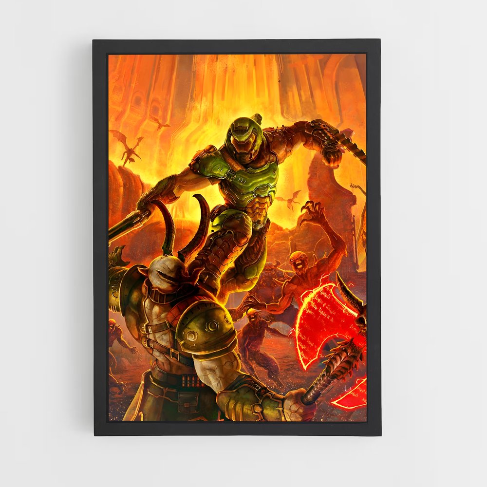 Poster Doomguy (vue 2)