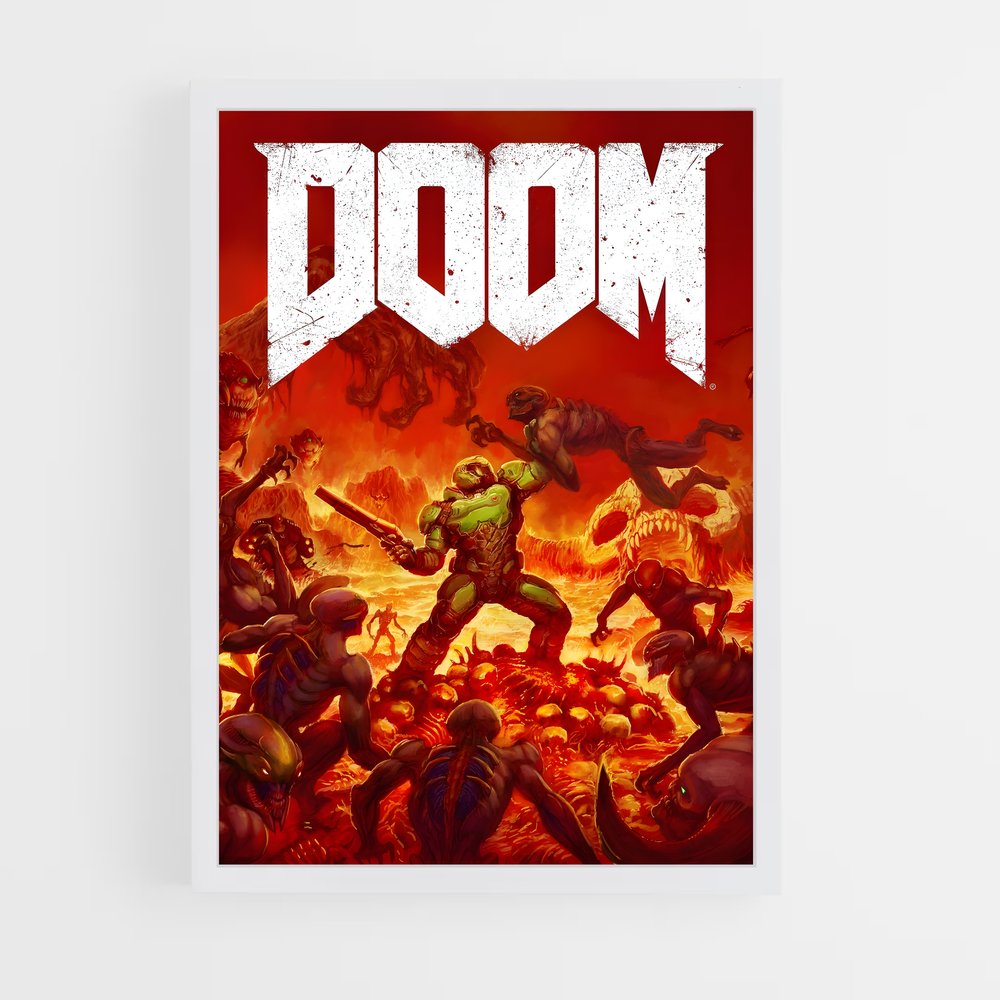 Affiche Jeu Doom (vue 3)