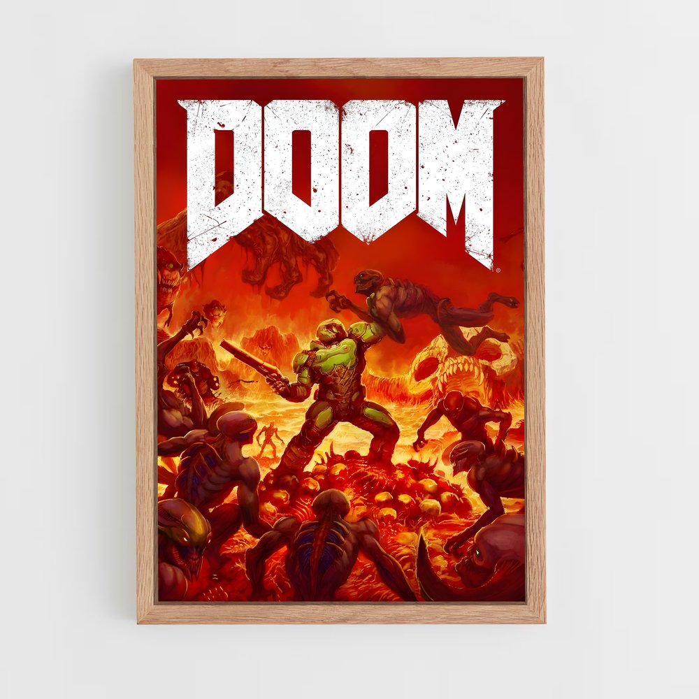 Affiche Jeu Doom (vue 4)