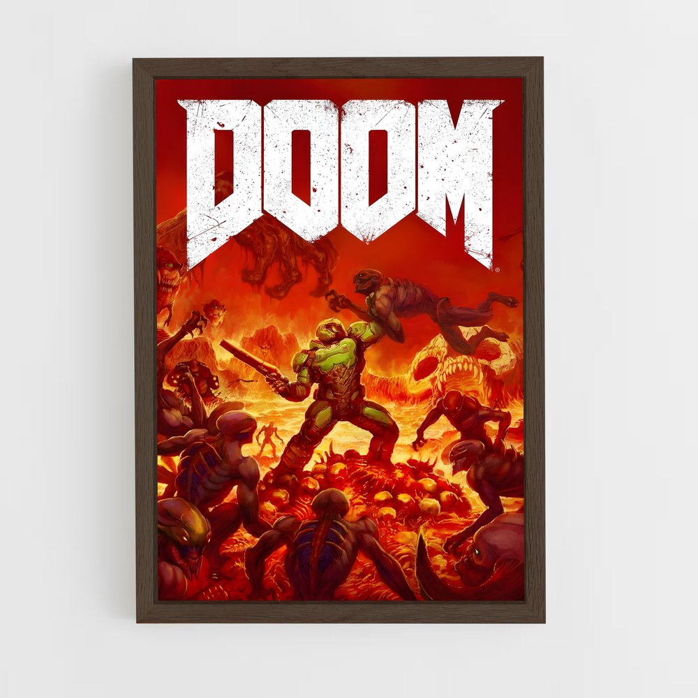 Affiche Jeu Doom (vue 5)
