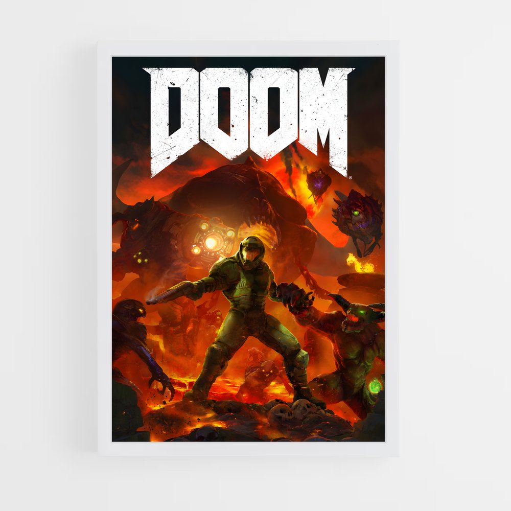 Poster Doom Alien (vue 3)