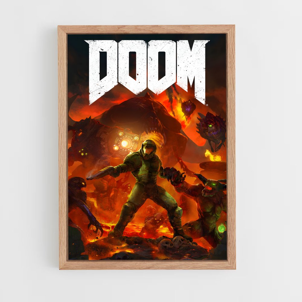 Poster Doom Alien (vue 4)