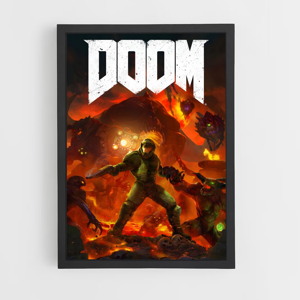 Poster Doom Alien (vue 2)
