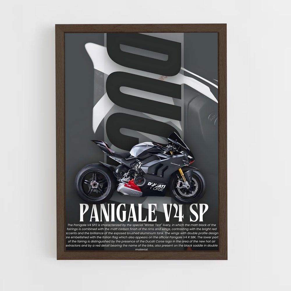 Poster Ducati Panigale V4 SP (vue 5)