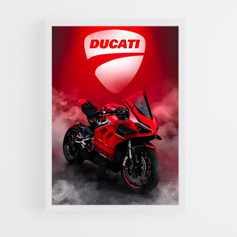 Poster Ducati Logo (vue 3)