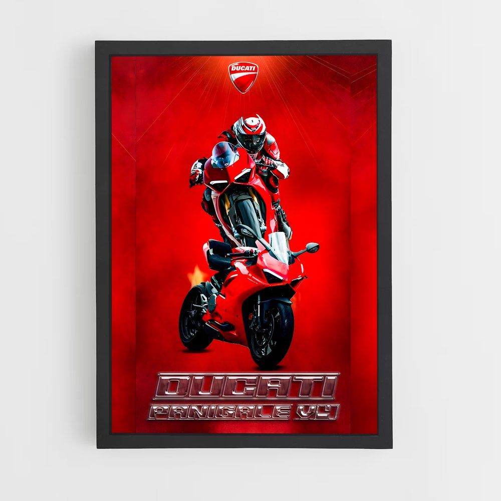 Poster Ducati Panigale V4 (vue 2)