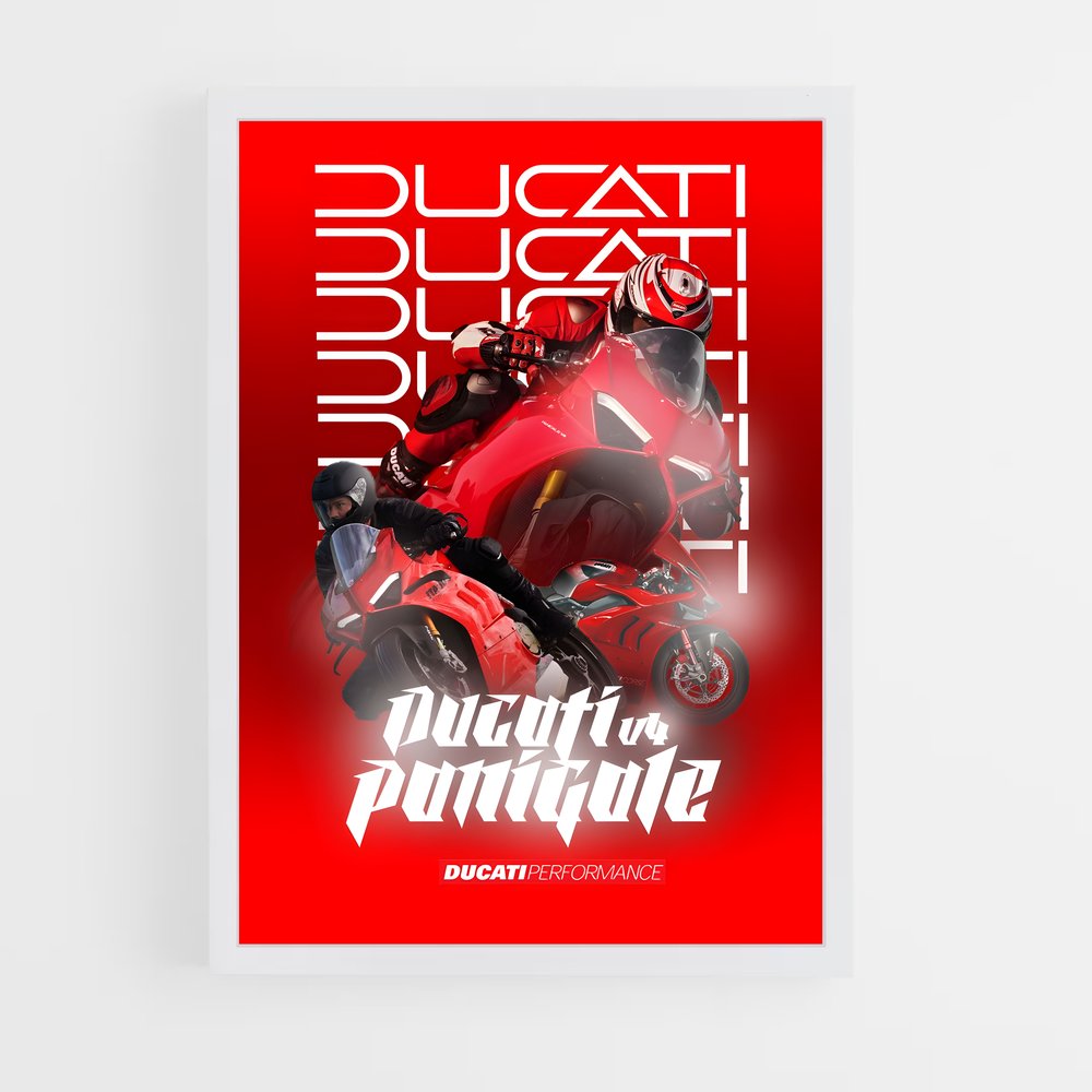 Poster Ducati Performance (vue 3)