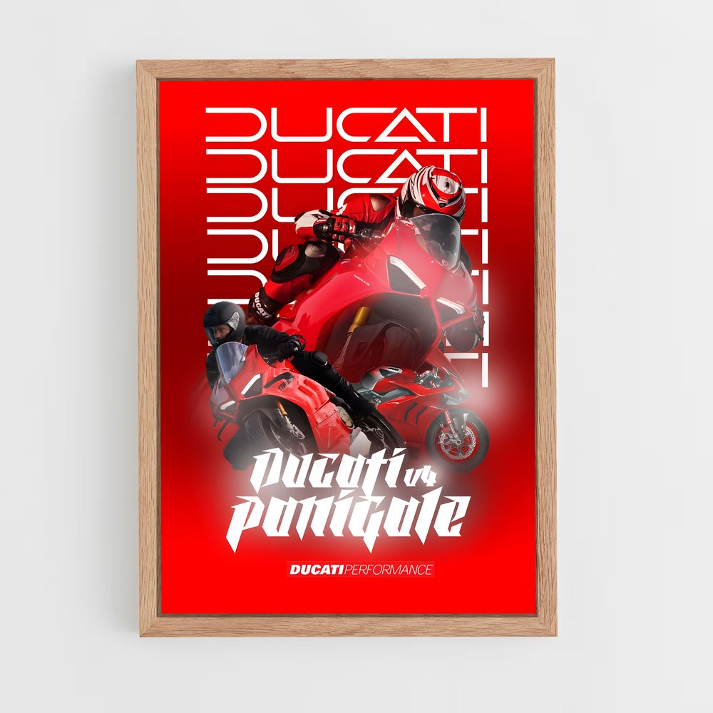 Poster Ducati Performance (vue 4)