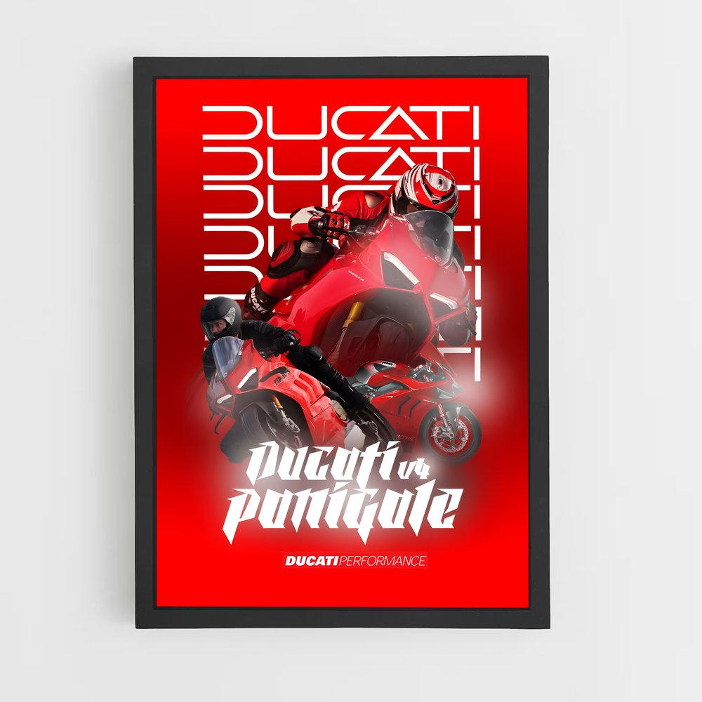 Poster Ducati Performance (vue 2)