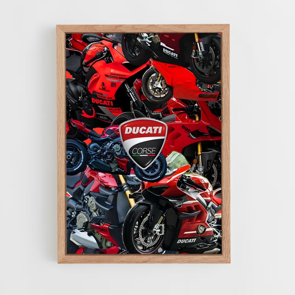 Poster Ducati Corse (vue 4)