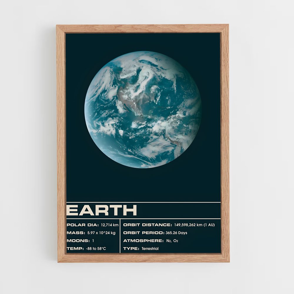Poster Fiche Terre (vue 4)