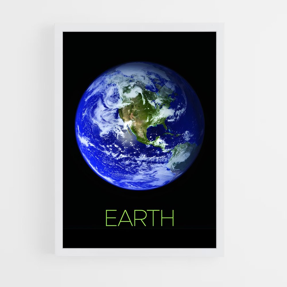 Poster Planète Terre (vue 3)