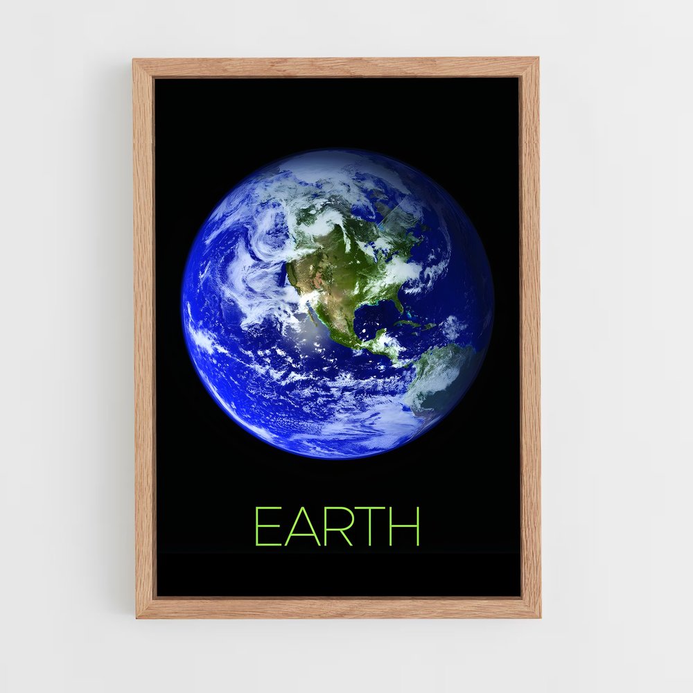 Poster Planète Terre (vue 4)